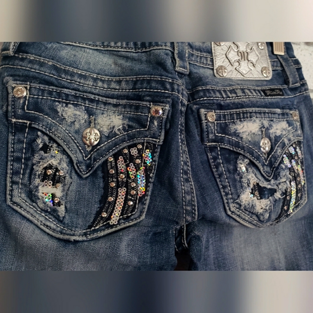 Skinny Miss Me Jeans sz 25
